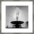 Landmark Fountain Framed Print