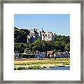 Landscape At Chaumont-sur-loire Framed Print