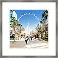 Las Vegas Framed Print