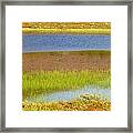 Last Day Of Fall. Autumn In Norway Framed Print