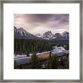 Last Train To Light Framed Print