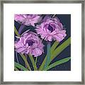 Lavender Posies Framed Print