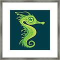 Leafy Sea Dragon Seahorse Framed Print