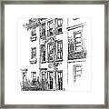 Leigh Hunts House, Chelsea, London Framed Print