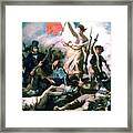 Liberty Leading The People, 1830 Framed Print