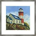 Liberty's Light Framed Print