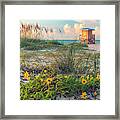 Lido Beach Framed Print