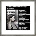 Life Without The Possibility Of Parole Paintoem Framed Print