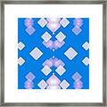 Light Dreams In Blue Framed Print