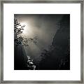 Light In The Canyon Framed Print