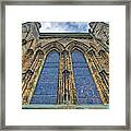 Lincoln Cathedral Looking Up Framed Print