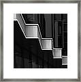 Lines And Contrast Framed Print