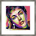 Elizabeth Taylor #4 Framed Print