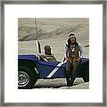 Loewys And Dune Buggy Framed Print