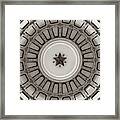 Lone Star State Capitol Dome Architecture - Austin Texas Framed Print
