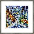 Lonely Winter Day Framed Print