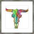 Longhorn Framed Print