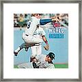 Los Angeles Dodgers Bill Russell, 1977 World Series Sports Illustrated Cover Framed Print