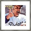 Los Angeles Dodgers Manager Tommy Lasorda Sports Illustrated Cover Framed Print