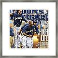 Los Angeles Dodgers V Milwaukee Brewers Sports Illustrated Cover Framed Print