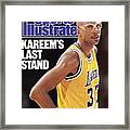 Los Angeles Lakers Kareem Abdul-jabbar Sports Illustrated Cover Framed Print