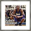 Los Angeles Lakers Kobe Bryant, 2009 Nba Finals Sports Illustrated Cover Framed Print
