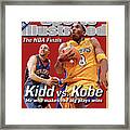 Los Angeles Lakers Kobe Bryant And New Jersey Nets Jason Sports Illustrated Cover Framed Print