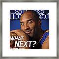 Los Angeles Lakers Kobe Bryant Sports Illustrated Cover Framed Print