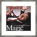 Los Angeles Lakers Magic Johnson Sports Illustrated Cover Framed Print