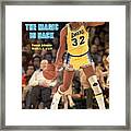 Los Angeles Lakers Magic Johnson... Sports Illustrated Cover Framed Print