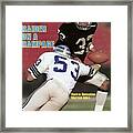 Los Angeles Raiders Marcus Allen... Sports Illustrated Cover Framed Print