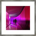 Lost In Colour Framed Print