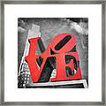 Love Philadelphia Framed Print