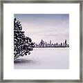 Lovely Winter Chicago Framed Print