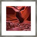 Lower Antelope Canyon Framed Print