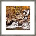 Lower White Oak Canyon Falls Framed Print