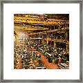 Machinist - War - At The Cannon Factory 1917 Framed Print