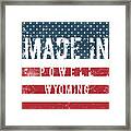 Made In Powell, Wyoming #powell Framed Print