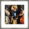 Madonna Of The Harpies, 1517. Artist Framed Print