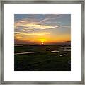 Maggies Cove Sunset Framed Print