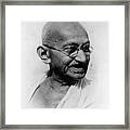 Mahatma Gandhi Framed Print
