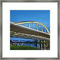 Main Street Bridge, Columbus, Oh Framed Print