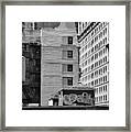 Manhattan Rooftops - No.3 Framed Print