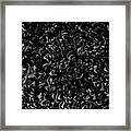 Marble Texture Background In Black Framed Print