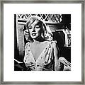 Marilyn Monroe In Film The Misfits Framed Print