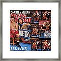 Mark Wahlberg And Christian Bale Sports Illustrated Cover Framed Print