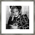 Marlene Dietrich In Seven Sinners -1940-. Framed Print