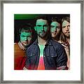 Maroon 5 Painting Framed Print