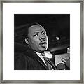 Martin Luther King Jr.s Last Speech Framed Print