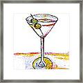 Martini Anyone 5 Framed Print